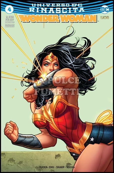 SUPERMAN L'UOMO D'ACCIAIO #    36 - WONDER WOMAN 4 - RINASCITA